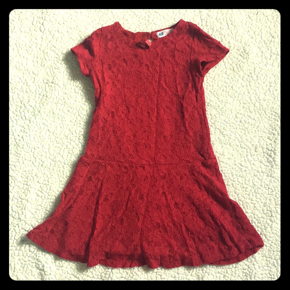 Girls Red Dress